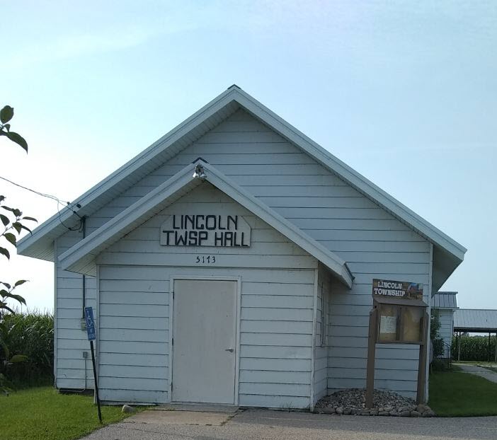 Lincoln Township Hall building exterior with signage.